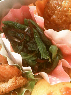 お弁当に☆塩昆布でホウレン草の簡単ナムル-レシピのメイン写真