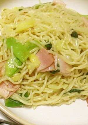 ペペロンチーノ風塩焼きそば-レシピのメイン写真