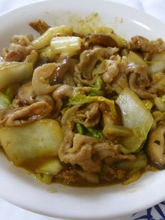 やわらか豚肉と白菜の和風カレー炒め-レシピのメイン写真