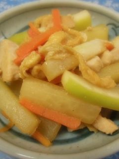 ダイコンの炒め煮-レシピのメイン写真