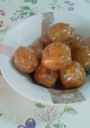 ミートボール〈照り焼き風〉-レシピのメイン写真