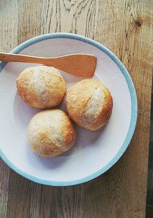 グラハムとはちみつのパン-レシピのメイン写真