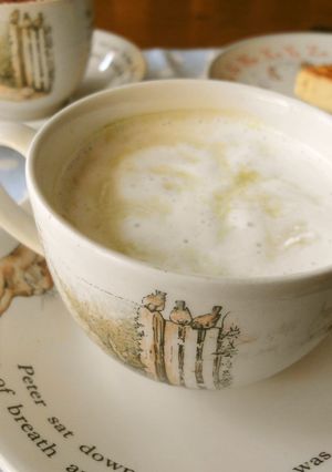 ホイップクリームで＊抹茶ラテ風-レシピのメイン写真