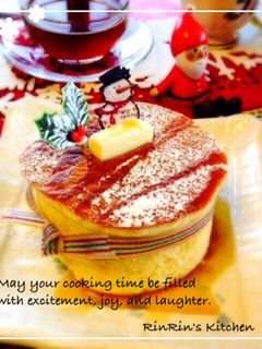 食感にびっくり☆ふわふわホットケーキ-レシピのメイン写真