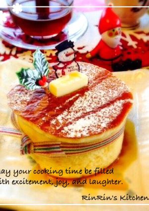 食感にびっくり☆ふわふわホットケーキ-レシピのメイン写真