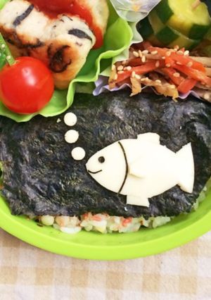 ＊おさかなキャラ弁＊-レシピのメイン写真