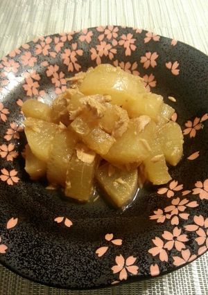 大根とツナの煮物-レシピのメイン写真