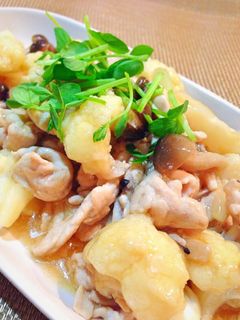 カリフラワーとしめじのオイスター炒め-レシピのメイン写真