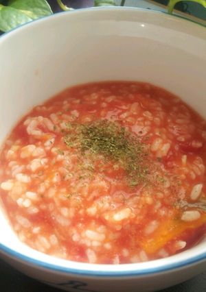 【幼児食】旨味たっぷり♪トマトリゾット-レシピのメイン写真