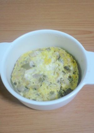 離乳食完了期 きのこの玉子とじ-レシピのメイン写真