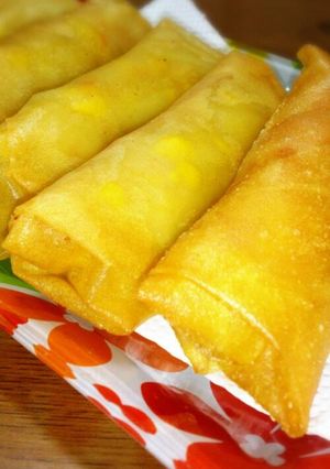 シチューの残りでポテト春巻き-レシピのメイン写真