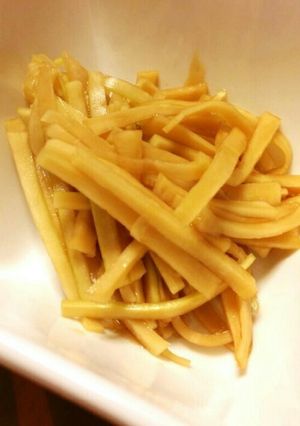 クセになる大根の皮のポン酢漬け-レシピのメイン写真