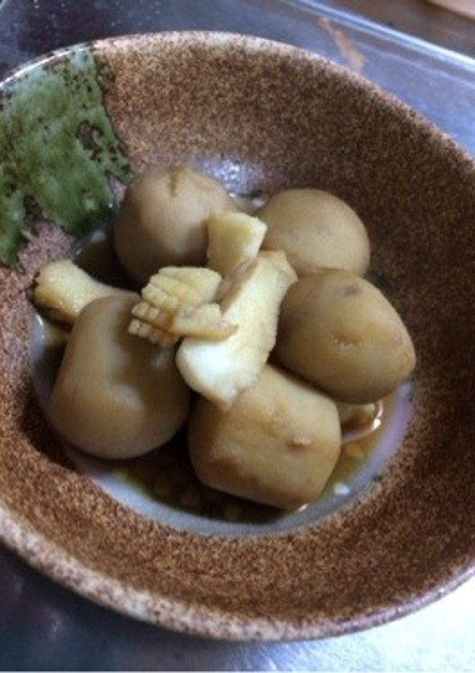 いかとサトイモの煮物-レシピのメイン写真