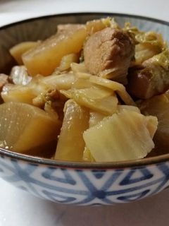 ほっこり!鶏と大根と白菜の煮物-レシピのメイン写真