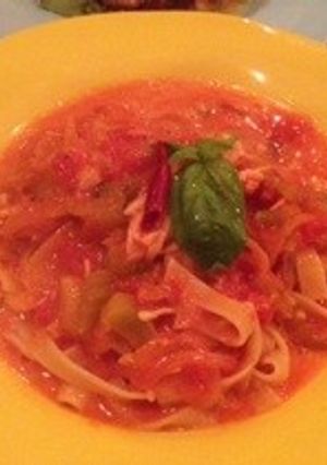 蟹のトマトクリームパスタ-レシピのメイン写真