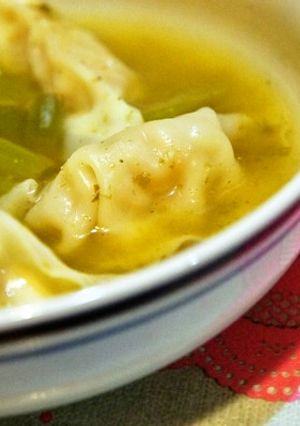 市販餃子de体があったまるスープギョーザ-レシピのメイン写真