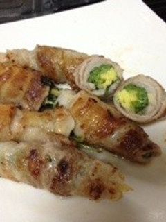 豆苗と生姜香る肉巻き♪-レシピのメイン写真