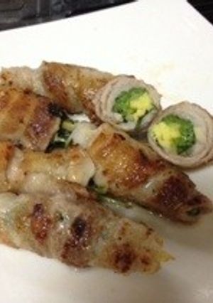 豆苗と生姜香る肉巻き♪-レシピのメイン写真