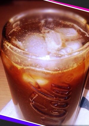 簡単家カフェ♪オレンジ香るアイスコーヒー-レシピのメイン写真
