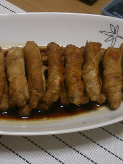 豚肉のいんげん巻き-レシピのメイン写真