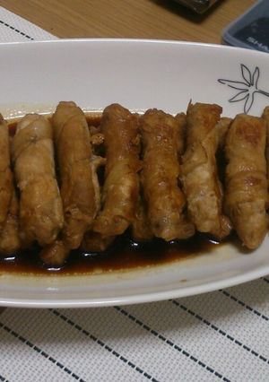 豚肉のいんげん巻き-レシピのメイン写真