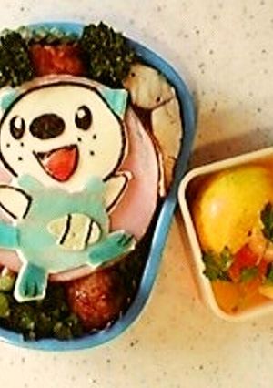 ポケモン☆のミジュマルのキャラ弁☆彡-レシピのメイン写真