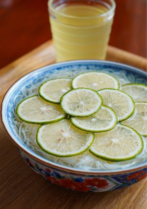 へべすうどん(かぼす等)-レシピのメイン写真