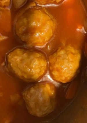 ミネストローネ リメイク　肉団子-レシピのメイン写真