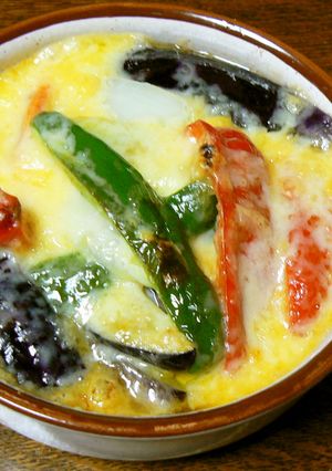 揚げ餅と茄子のグラタン-レシピのメイン写真
