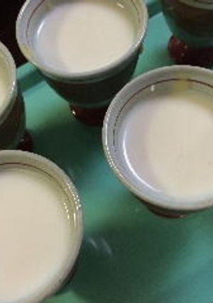 カスタードクリームの入った牛乳プリン-レシピのメイン写真