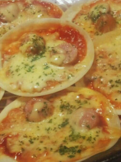 超簡単***餃子の皮で作るピザ-レシピのメイン写真