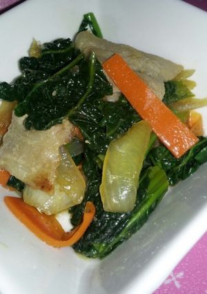 旬!ゆき菜入りしょうが焼き-レシピのメイン写真