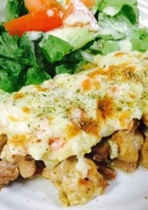チキンのソテー☆★ポテサラチーズ乗せ!-レシピのメイン写真