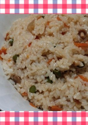 ☆サッと煮て♪レンコンご飯☆-レシピのメイン写真