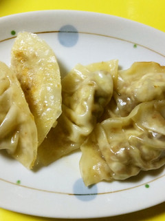 肉大和煮(缶)餃子-レシピのメイン写真