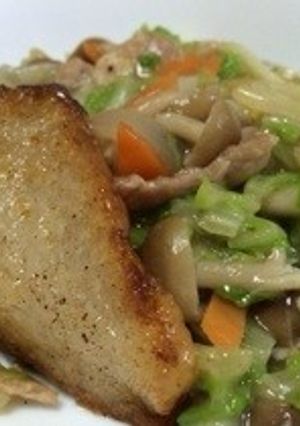 おこげ風☆野菜あんかけ-レシピのメイン写真