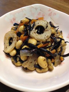 《簡単♪時短♪小鉢》具だくさんのひじき煮-レシピのメイン写真