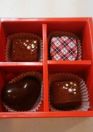牛乳パックで☆とろ～りキャラメルチョコ-レシピのメイン写真