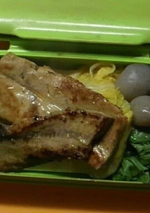 鮪のアラでヘルシーステーキ風照り焼き-レシピのメイン写真