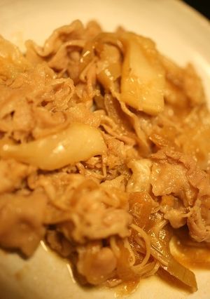 豚肉＆お餅のショウガ焼き-レシピのメイン写真