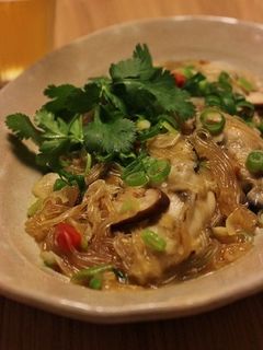 牡蠣と春雨のうま辛煮-レシピのメイン写真
