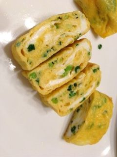 たっぷりねぎの卵焼き♫-レシピのメイン写真