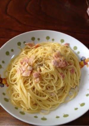 カルボナーラ-レシピのメイン写真