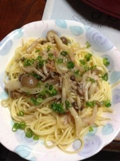 麺つゆで簡単和風パスタ-レシピのメイン写真