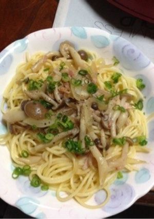 麺つゆで簡単和風パスタ-レシピのメイン写真