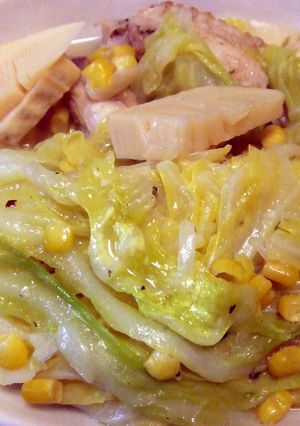 キャベツと鶏手羽のコンソメ煮-レシピのメイン写真