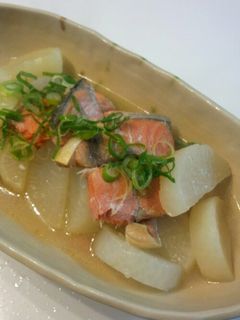塩鮭と大根の中華風煮物-レシピのメイン写真