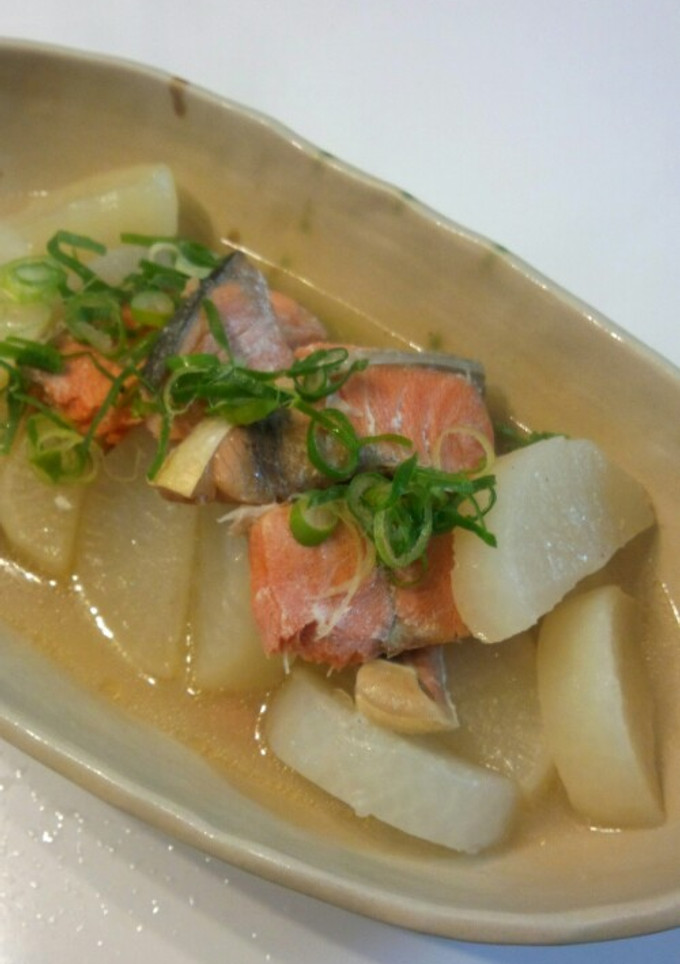塩鮭と大根の中華風煮物-レシピのメイン写真