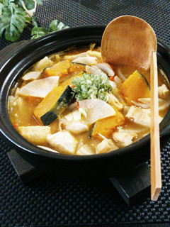 かぼちゃと根菜の鍋ほうとう風-レシピのメイン写真