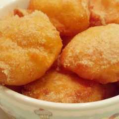 รูปของ HMで簡単☆さつまいもの豆腐ドーナツ♪